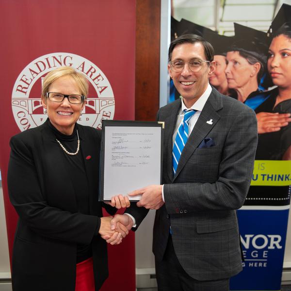 RACC Signs New Articulation Agreement with Manor College