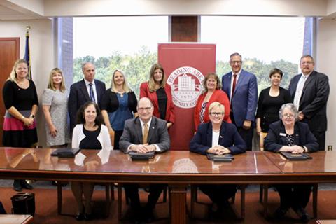 Kutztown and RACC Sign Agreement
