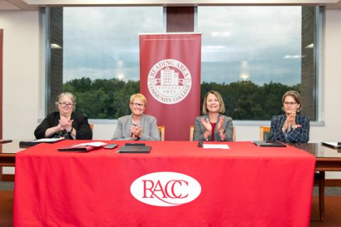 RACC and Muhlenberg Sign Transfer Agreement