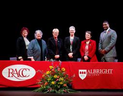 RACC and Albright College Sign New Articulation Agreement