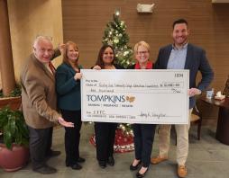 Tompkins Community Bank Donates to RACC Foundation